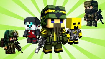 برنامه‌نما min militia  skins minecraft عکس از صفحه