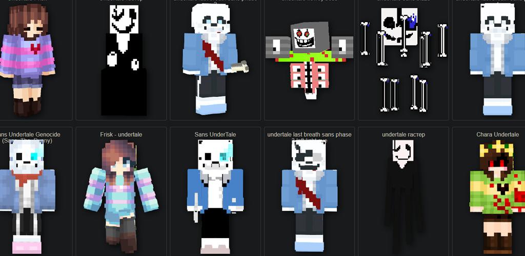 Android İndirme için Undertale Skins for Minecraft APK