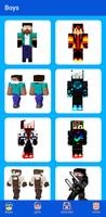 Skins for Minecraft Poster
