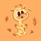 Cute Giraffe Wallpaper আইকন