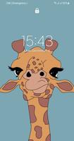 Cute Giraffe Wallpaper capture d'écran 3
