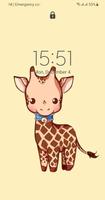 Cute Giraffe Wallpaper Cartaz