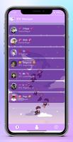 BTS Messenger: Chat Simulation captura de pantalla 1