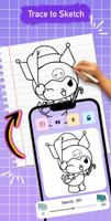Kuromi AR Drawing Plakat