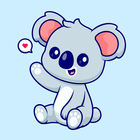 Cute Koala - HD Wallpaper icône