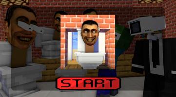 برنامه‌نما Skibidi Toilet Mod for Mcpe عکس از صفحه