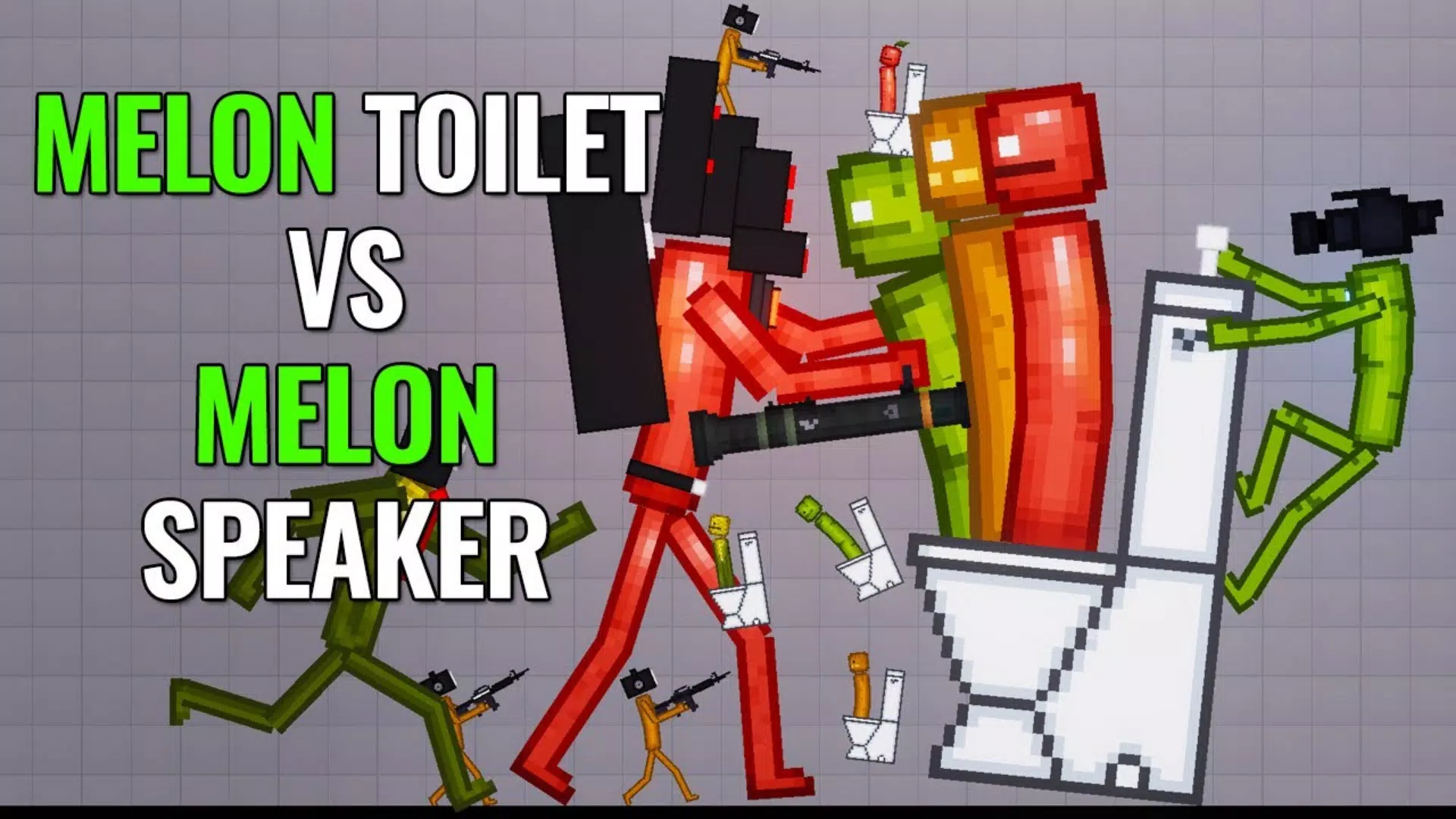 Quality Skibidi Toilet mod pack, Melon Playground Wiki