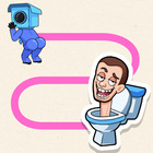 Draw Toilet Line icon
