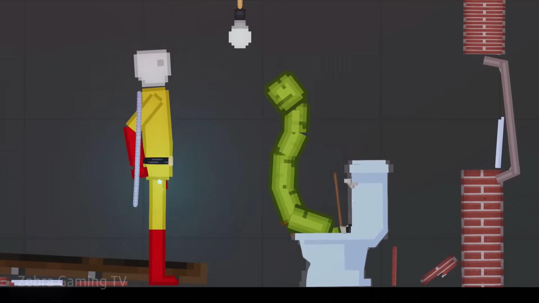 SKIBIDI Toilet Minecraft Mod. Scientist skibidi toilet melon playground