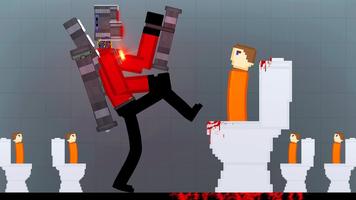Skibidi vs Cameraman Melon Mod Screenshot 2