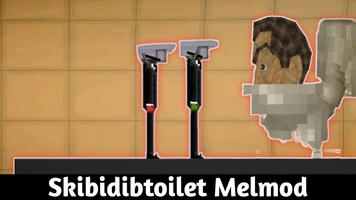 Skibidi Toilet Mods for Melon Affiche