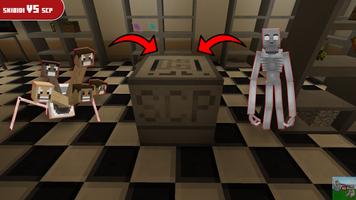 Skibidi Toilet VS SCP Mod MCPE تصوير الشاشة 3