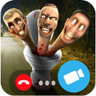 Monster Toilet Video Call icon
