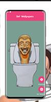 Skibidi Toilet Wallpaper HD-poster