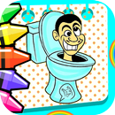 Skibidi Toilet Coloring Book APK