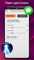 Flash Light on Call and SMS تصوير الشاشة 2