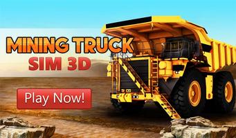 Poster Mining Truck Sim 3D