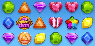 Addictive Gem™ Match 3 Puzzle