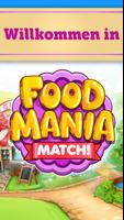 Fast Food Match 3 Puzzlespiel Plakat