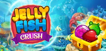Jelly Fish Crush Mania: 2020 Match 3 Game Free New