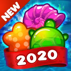 Скачать Jelly Fish Crush Mania: 2020 Match 3 Game Free New APK