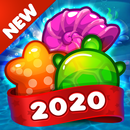 Jelly Fish Crush Mania: 2020 Match 3 Game Free New APK
