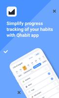 Qhabit: Daily habit tracker постер