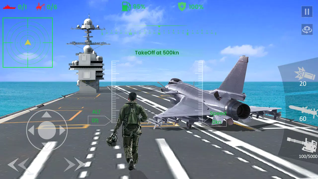 Jogo de Avião Caça Para Celular Over G: Modern Air Combat Android