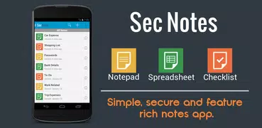Sec Notes- Secure Notepad