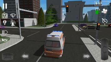 Emergency Ambulance Simulator ảnh chụp màn hình 1