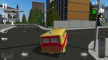 Emergency Ambulance Simulator स्क्रीनशॉट 2