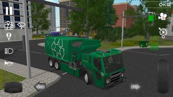 Trash Truck Simulator تصوير الشاشة 1