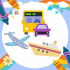 Off Coloring Book: Transport آئیکن