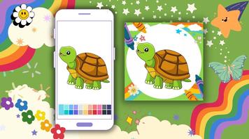Offline Coloring Book: Turtles capture d'écran 2