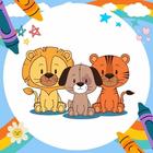 آیکون‌ Offline Coloring Cute Animal