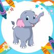 Offline Coloring Book Elephant