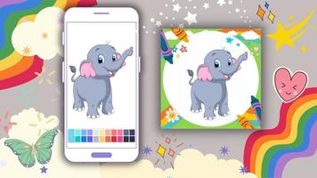 Offline Coloring Book Elephant poster