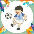 Offline Coloring Book Football simgesi