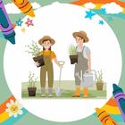 Off Coloring Book: Gardening ícone