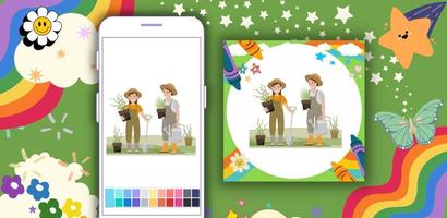 Off Coloring Book: Gardening imagem de tela 3