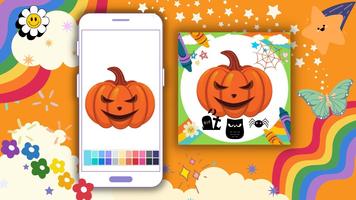 پوستر Off Coloring Book: Halloween
