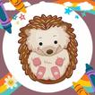 Offline Coloring Book Hedgehog