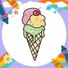 Off  Coloring Book: Ice Cream-icoon