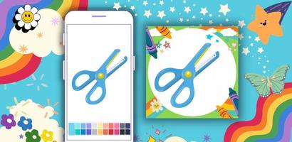 Coloring Book: Insects Scissor 截圖 3