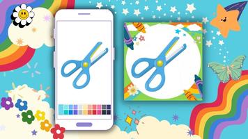 Coloring Book: Insects Scissor 截圖 2
