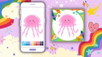 Off Coloring Book: Jellyfish syot layar 2