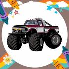 Of Coloring Book Monster Truck ikona