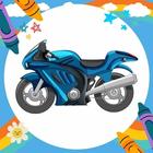 Off Coloring Book: Motor Bike simgesi
