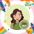 Coloring Book: Actress Offline-icoon