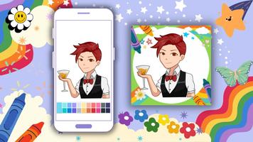 Coloring Book: Bartender App screenshot 2